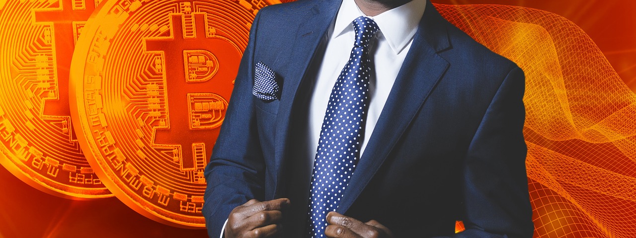 bitcoin  business  cryptocurrency free photo