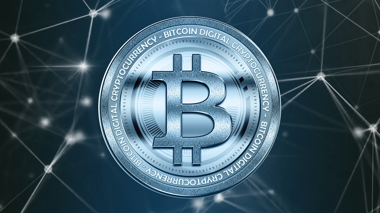 bitcoin  blockchain  technology free photo