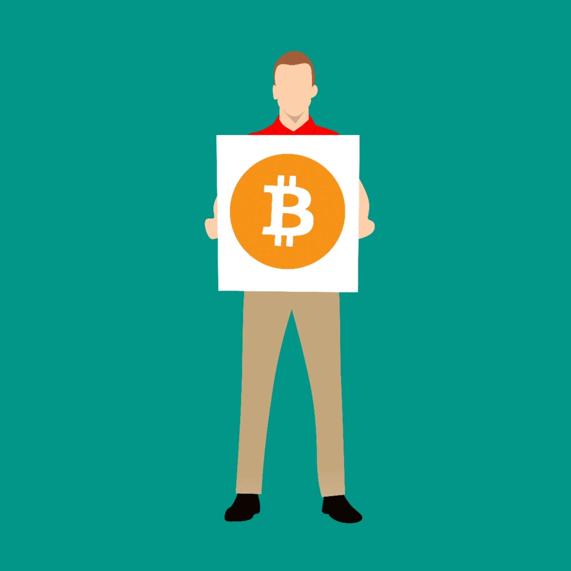 bitcoin logo digital free photo