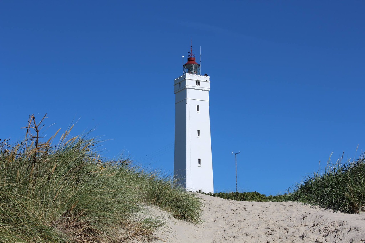 blaavand denmark lighthouse free photo
