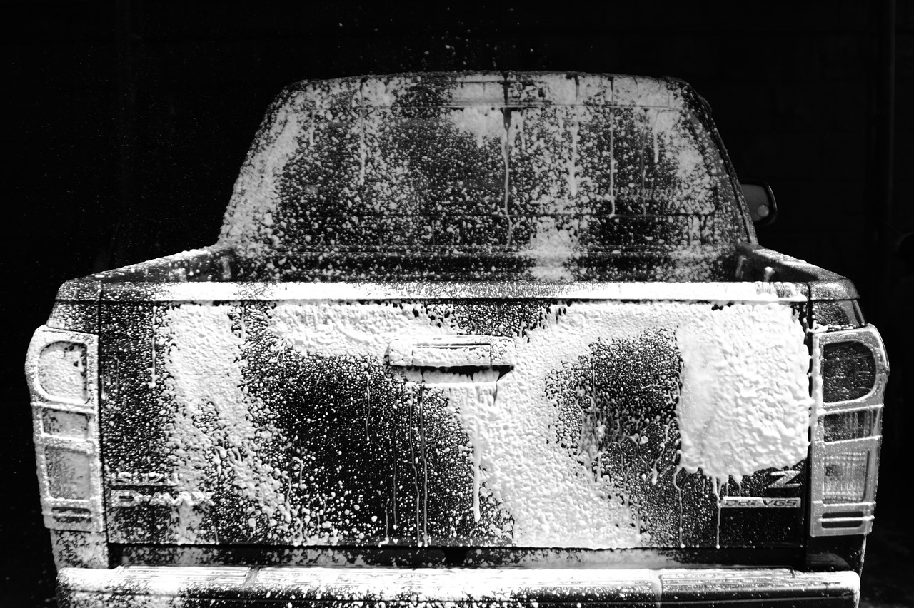 car wash cleaning white free photo