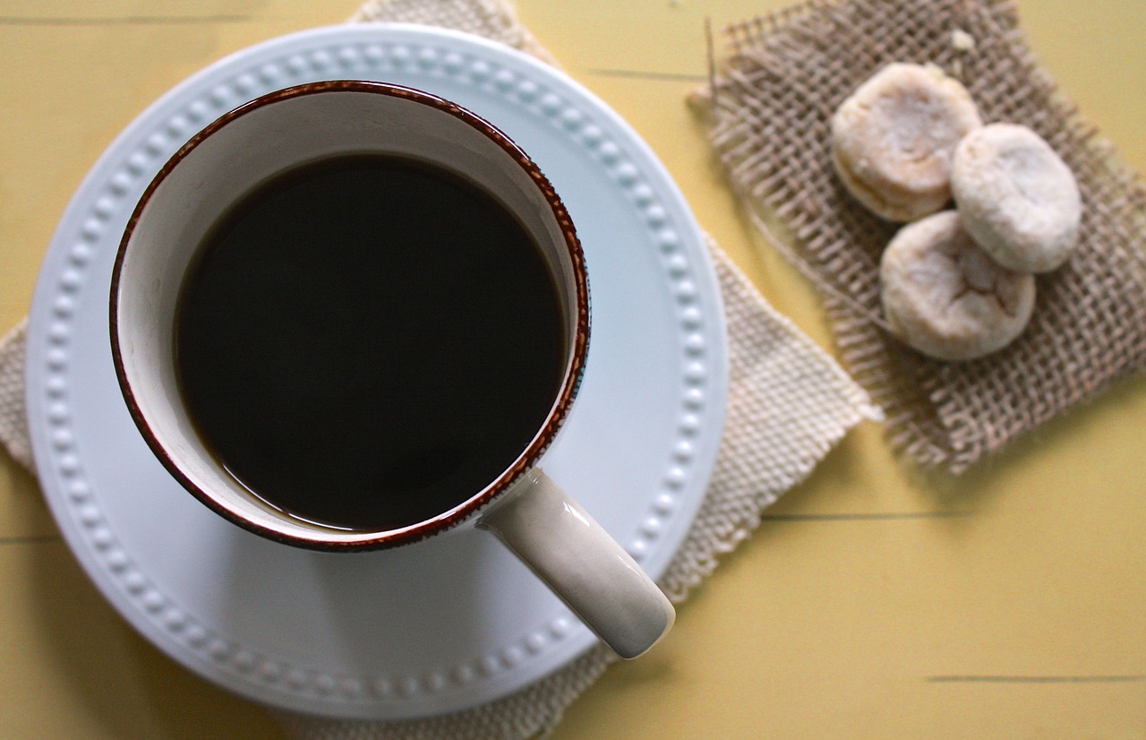 black coffee cup free photo