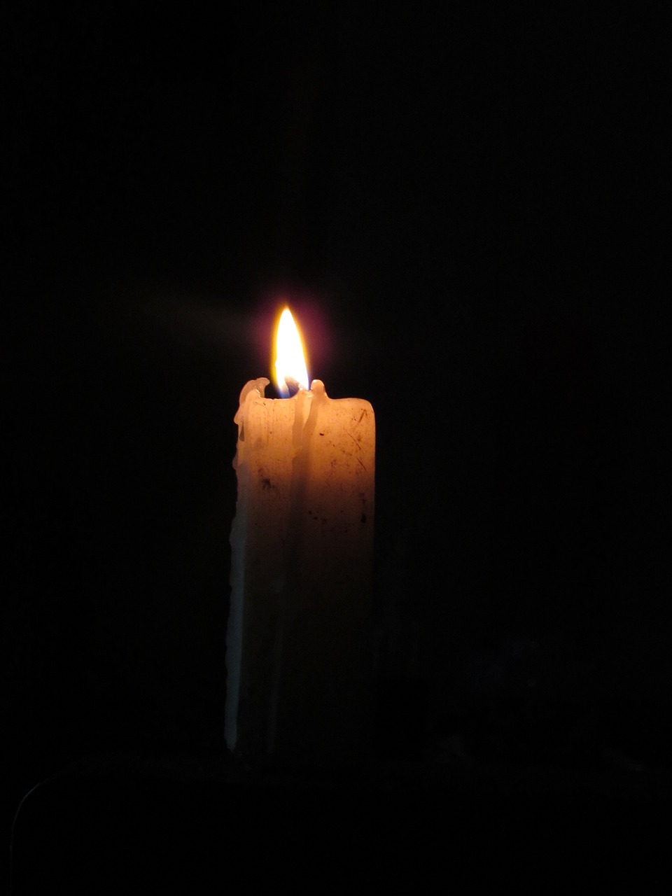 black candle fire free photo