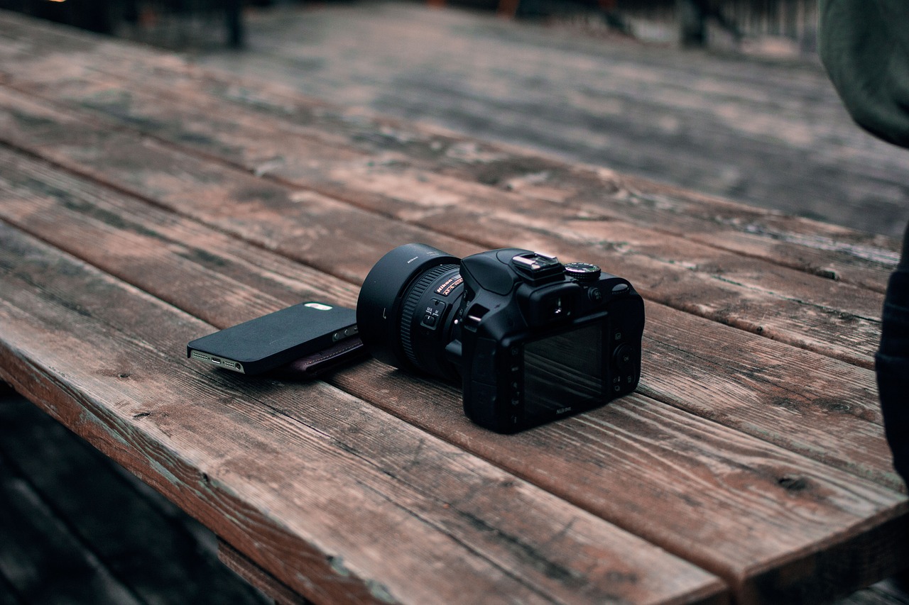 black camera dslr free photo