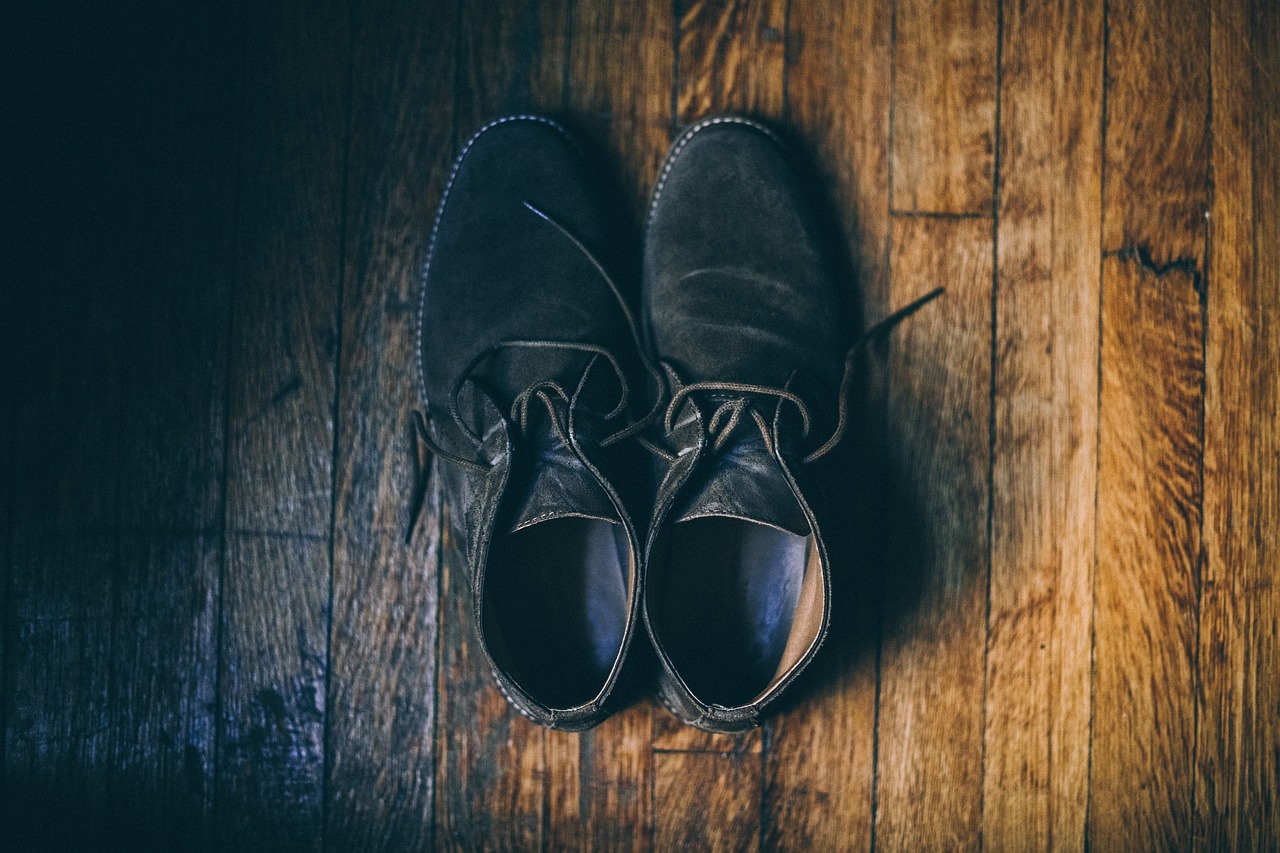 black shoe footwear free photo