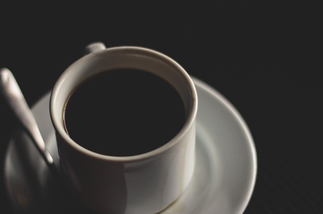 black coffee americano free photo