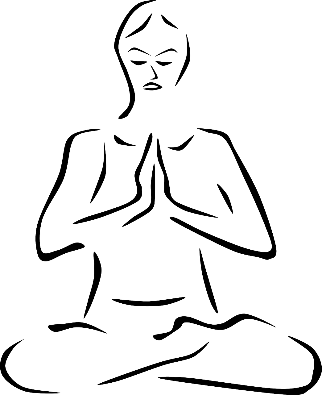 meditation yoga posture free photo