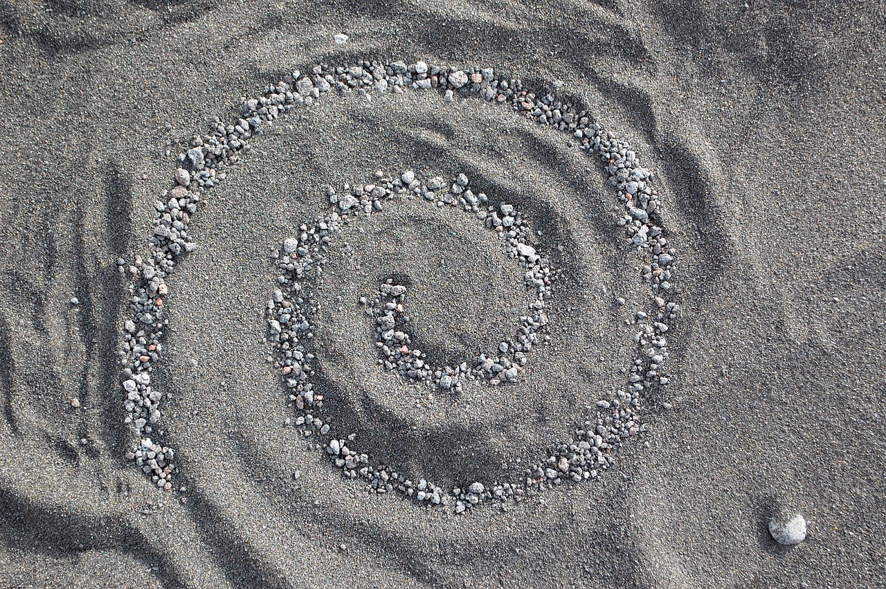 black  sand  beach free photo