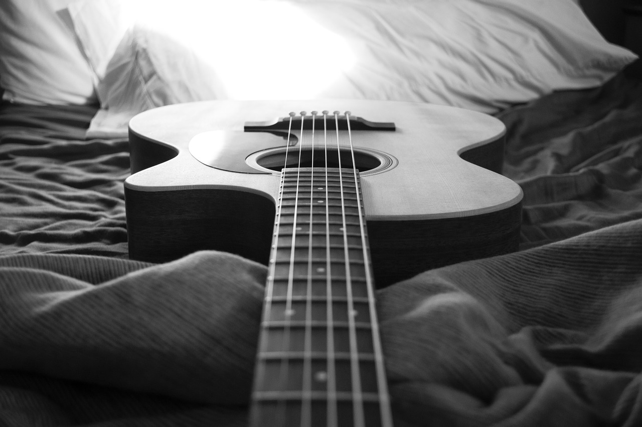 black and white notes music free photo