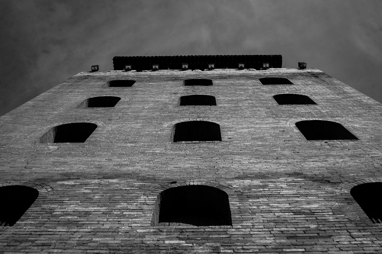 black and white ancient architecture china free photo