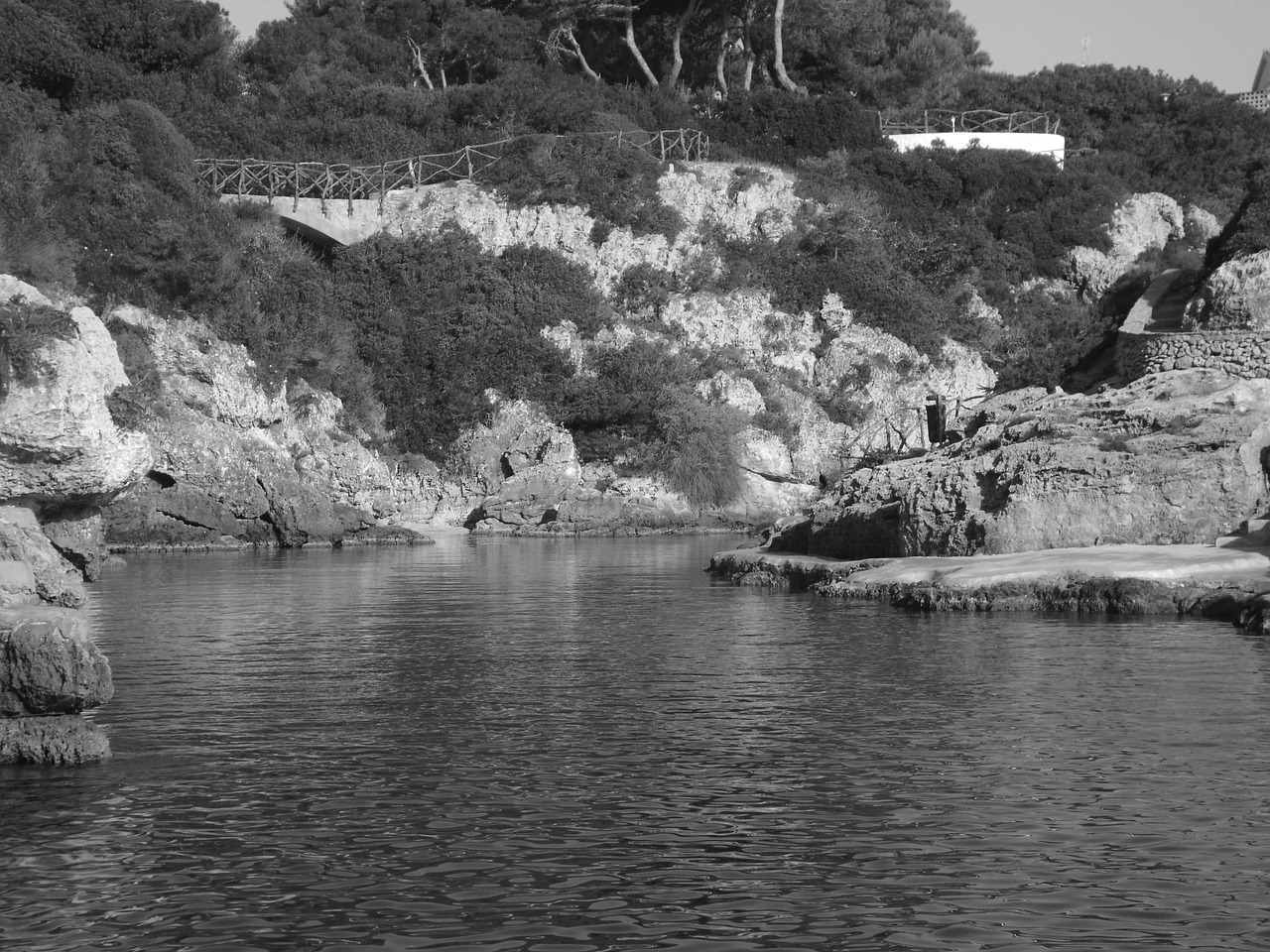 Black and white,sea,beach,menorca,free pictures - free image from ...