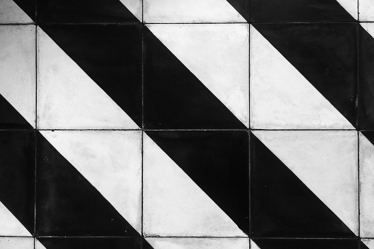 black and white stripes pattern free photo