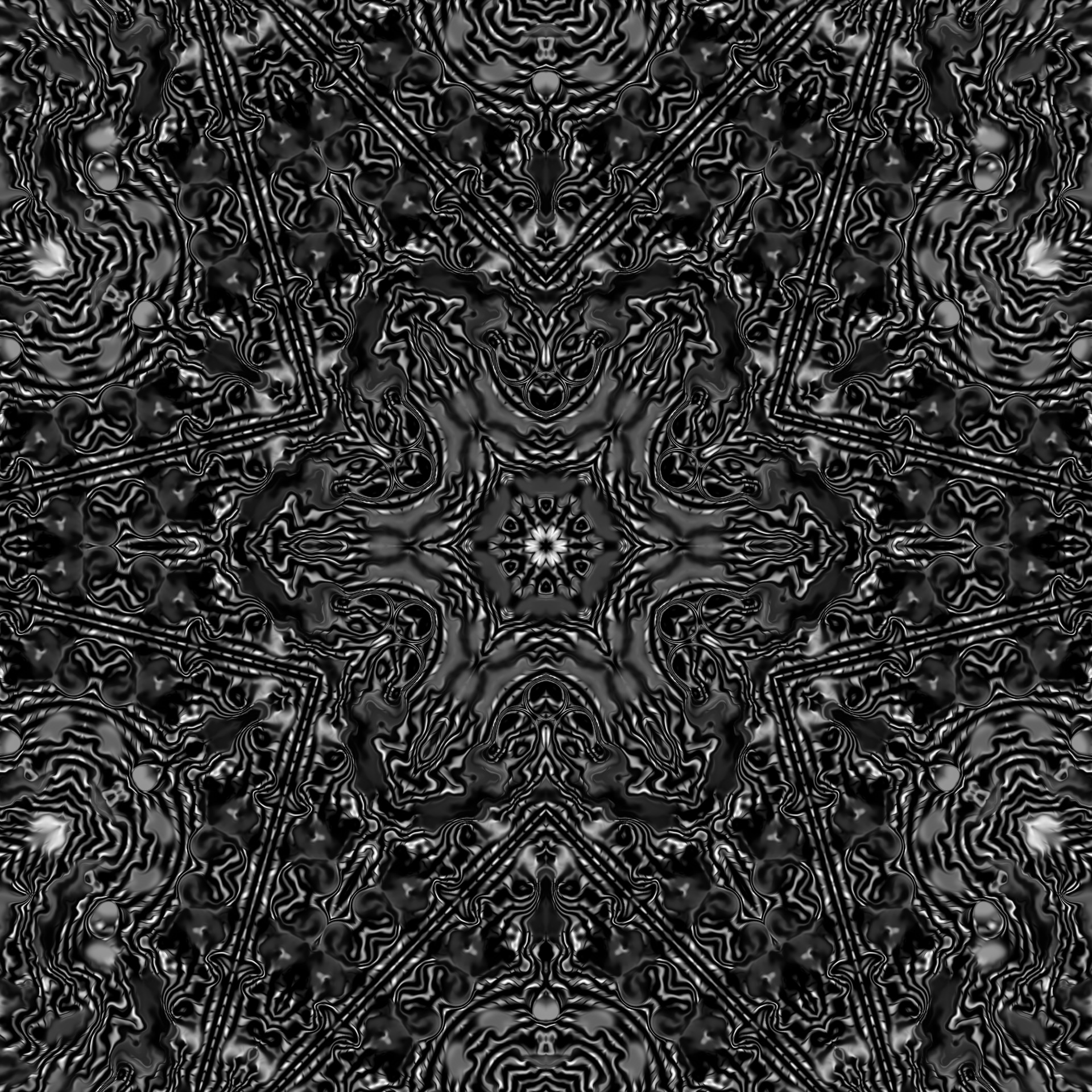 kaleidoscope abstract black free photo