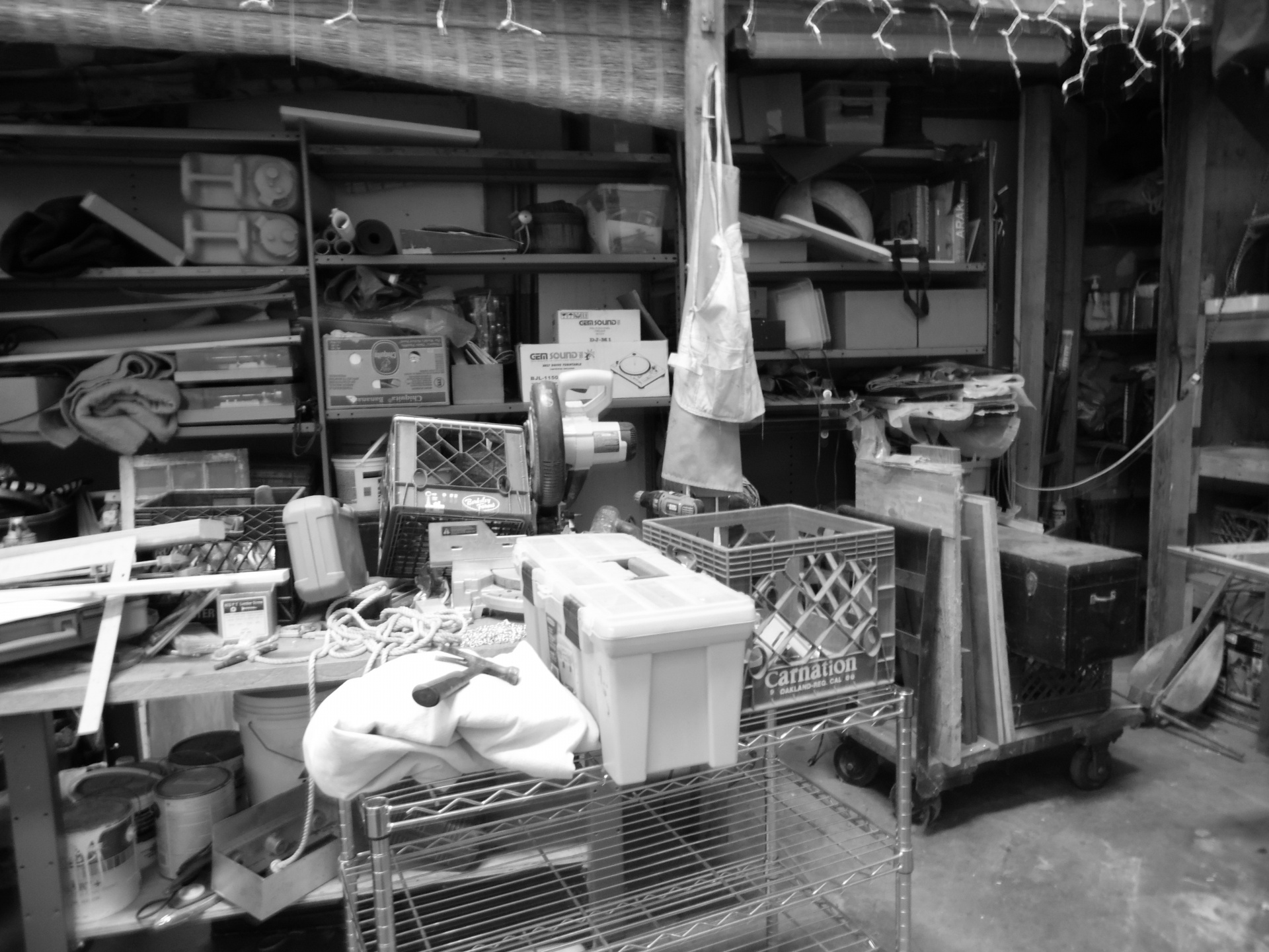 warehouse black white san francisco free photo