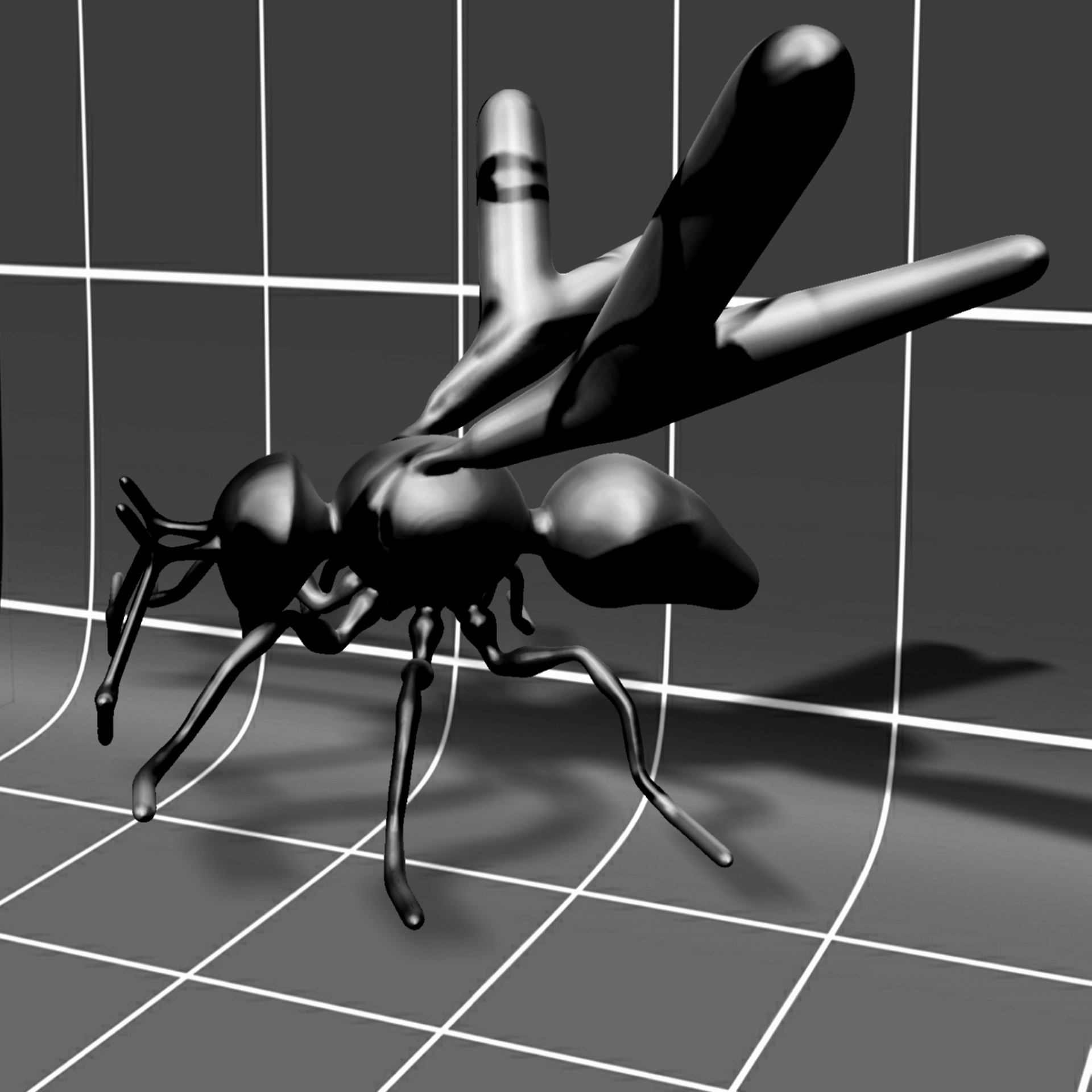 drawing ant 3d free photo