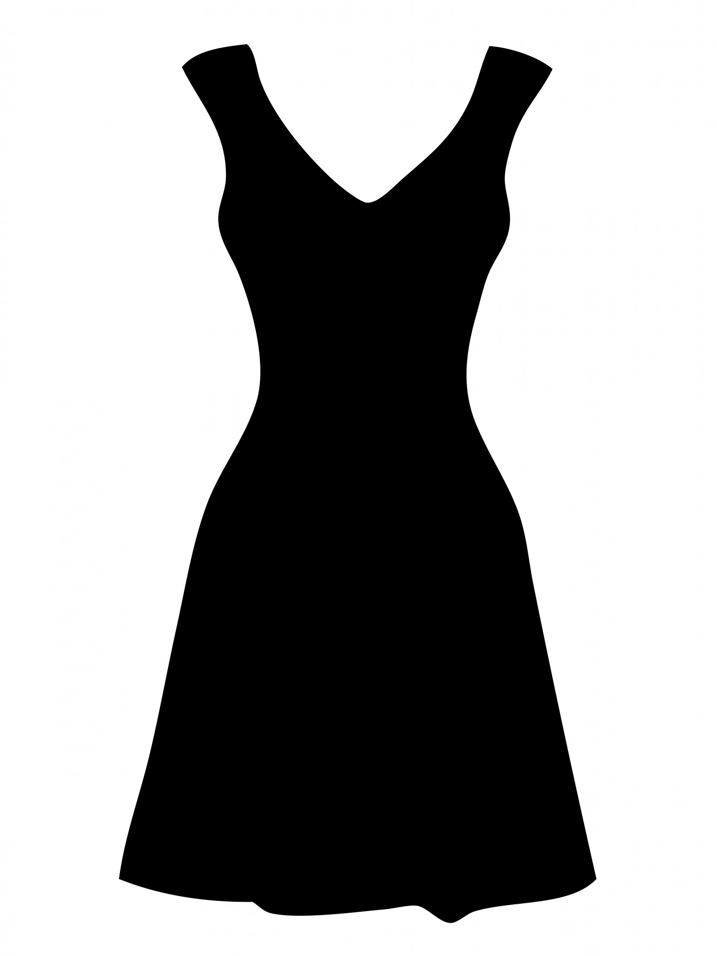 Dress Skirt  Handpainted dresses transparent background PNG clipart   HiClipart