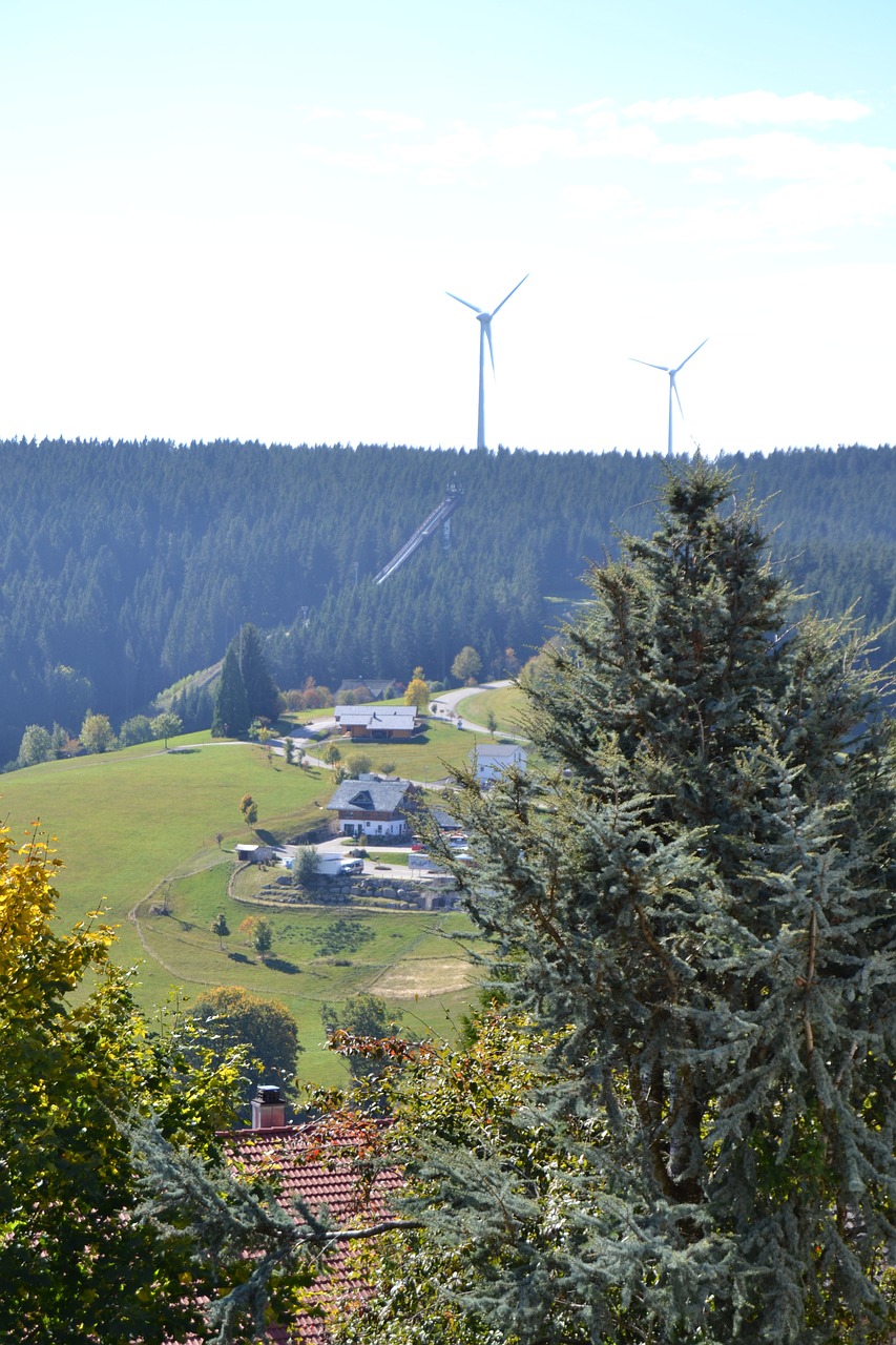 black forest schonach ski jump free photo