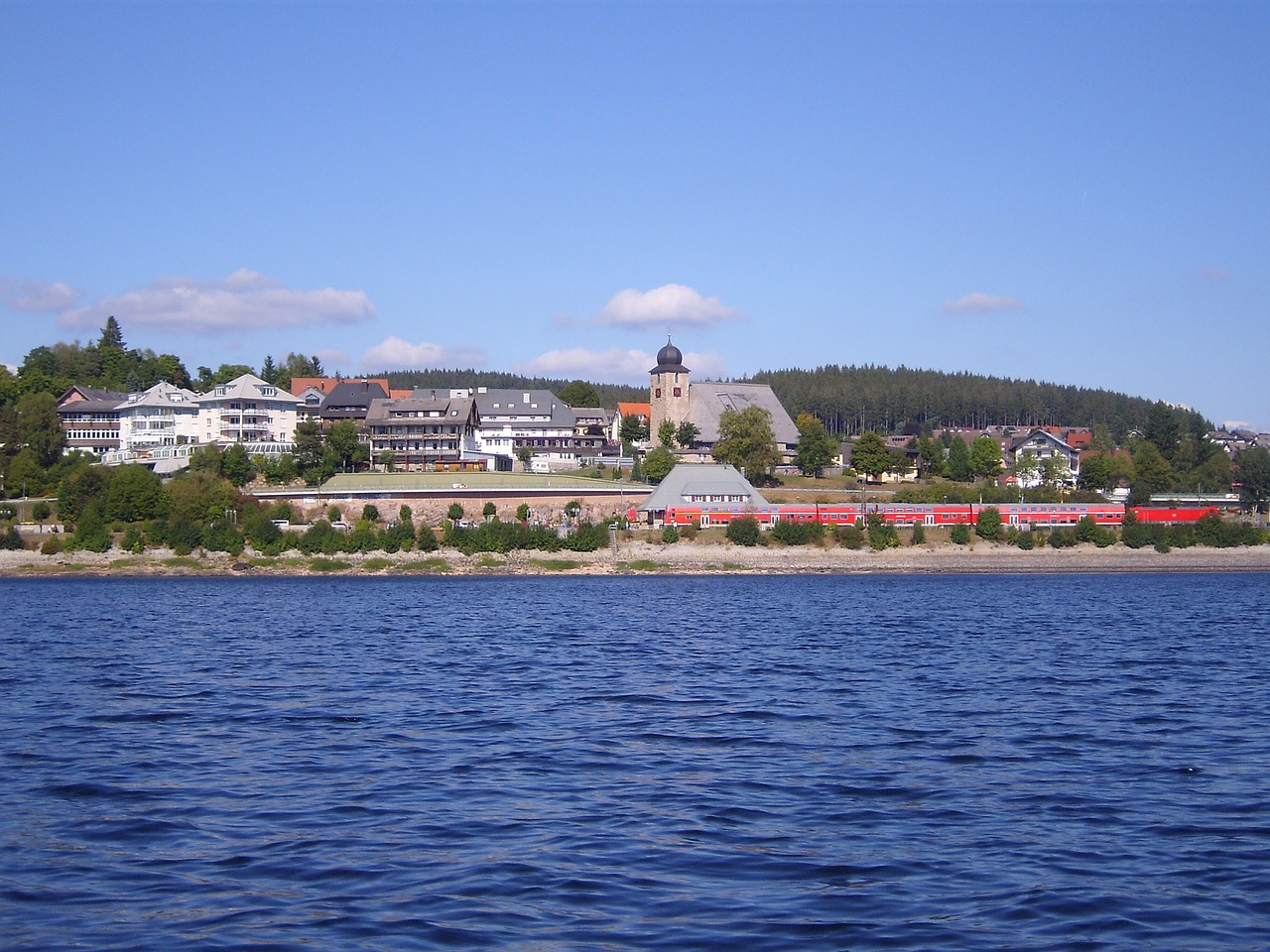 black forest  schluchsee  summer free photo