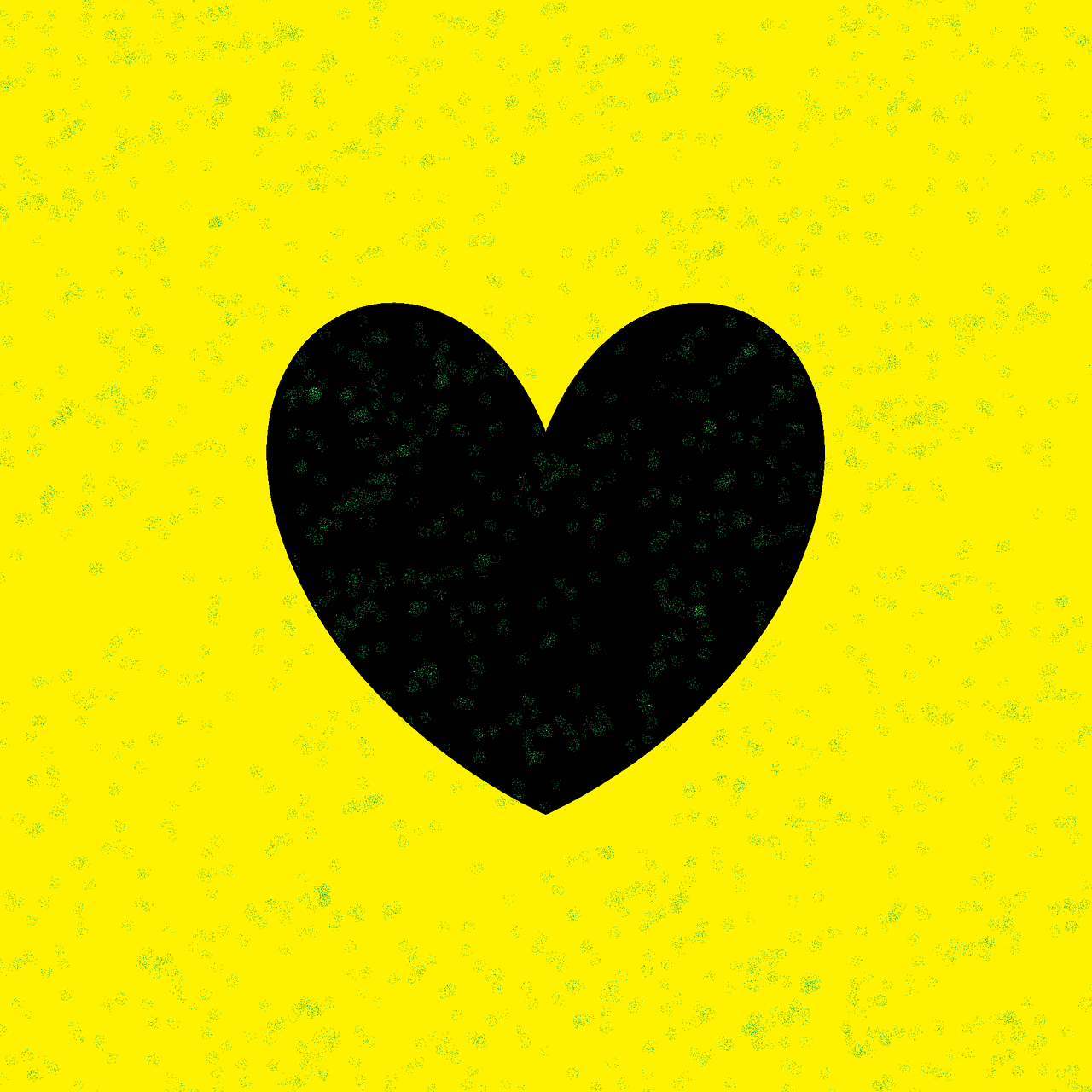 black heart love design free photo