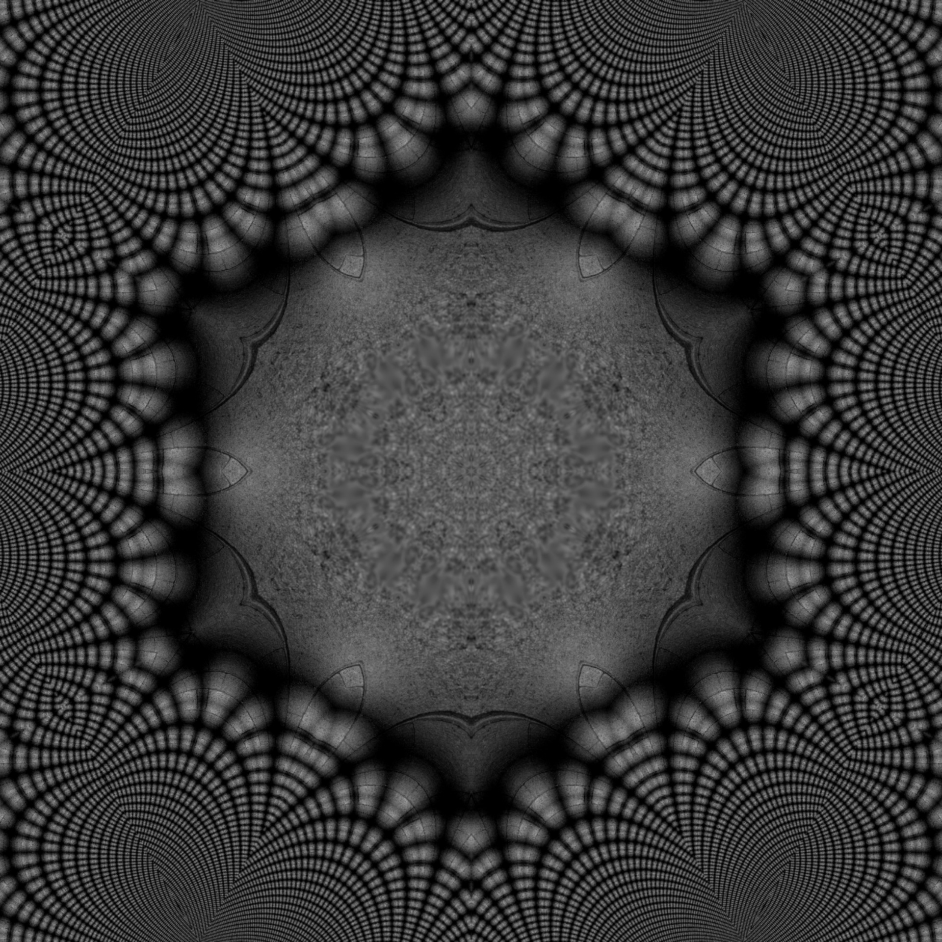 wallpaper black kaleidoscope free photo