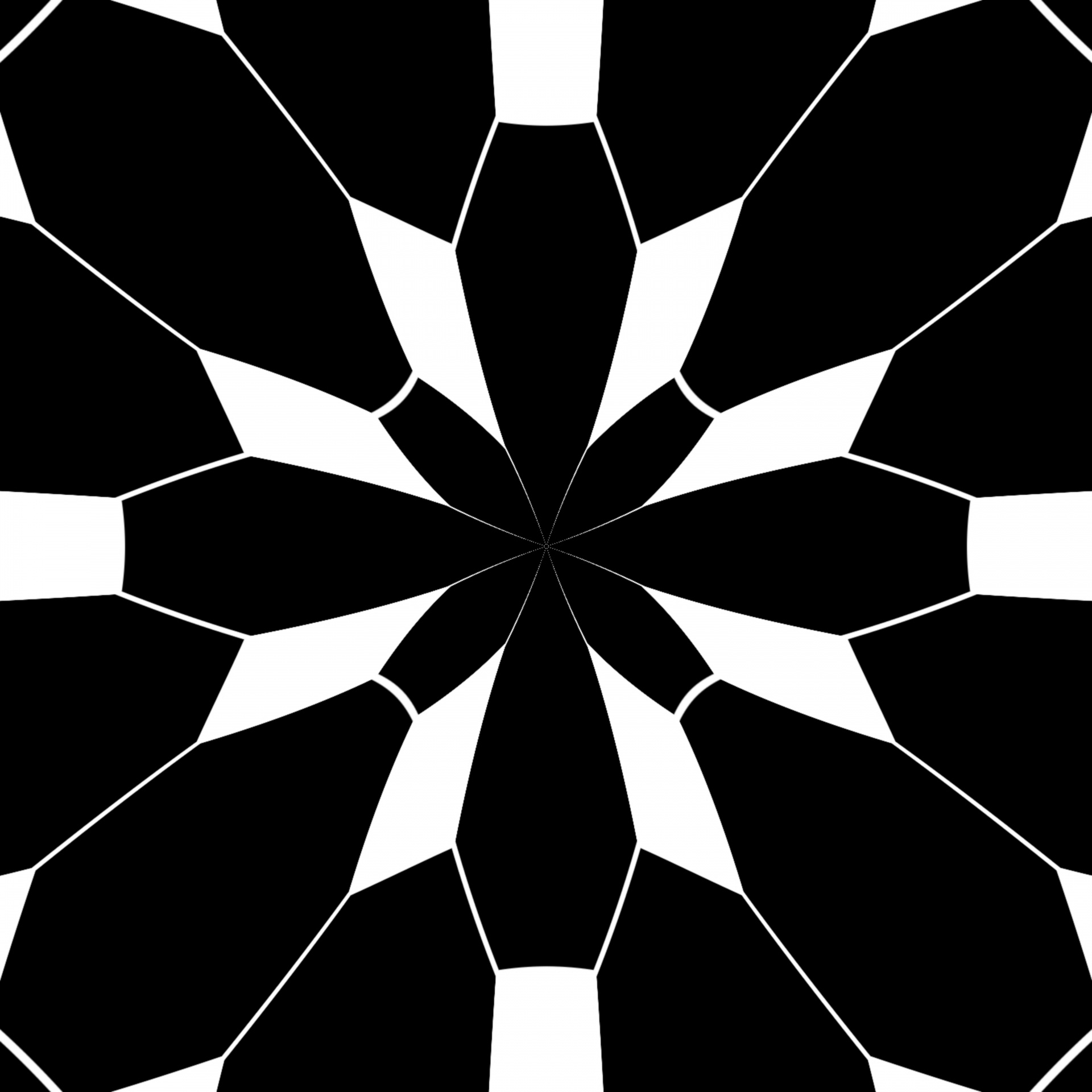 wallpaper black kaleidoscope free photo