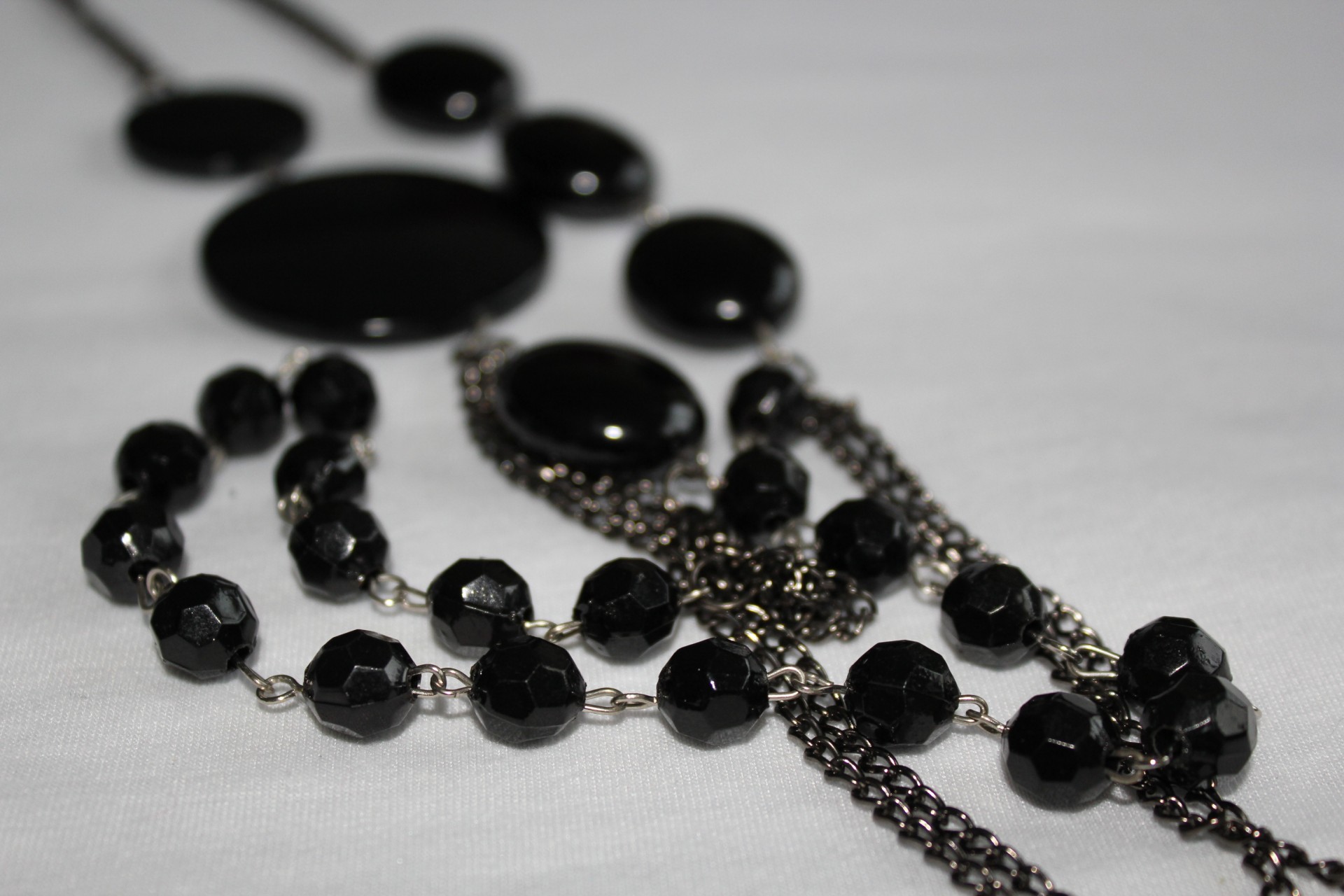 black pearl pearl beads free photo
