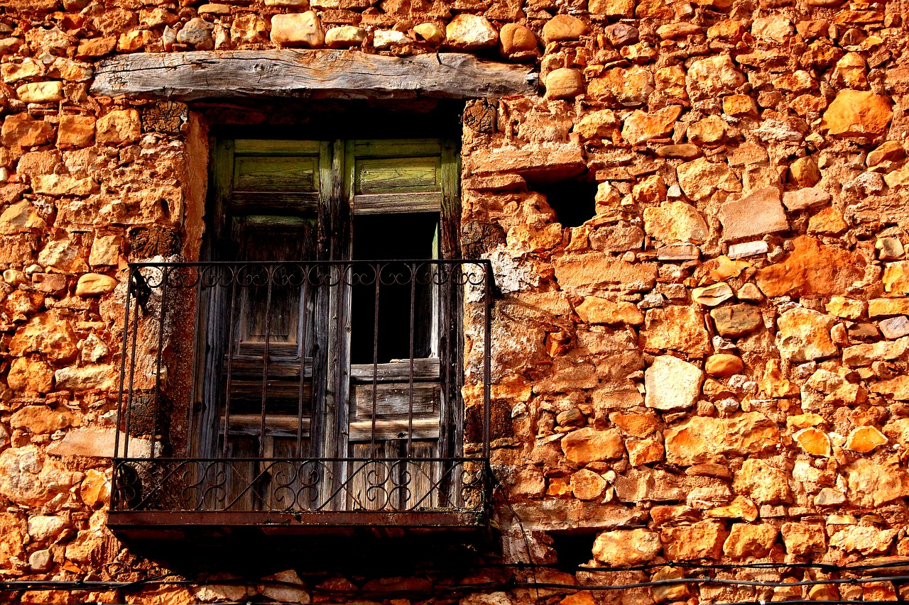 black people balcony house abandoned free photo