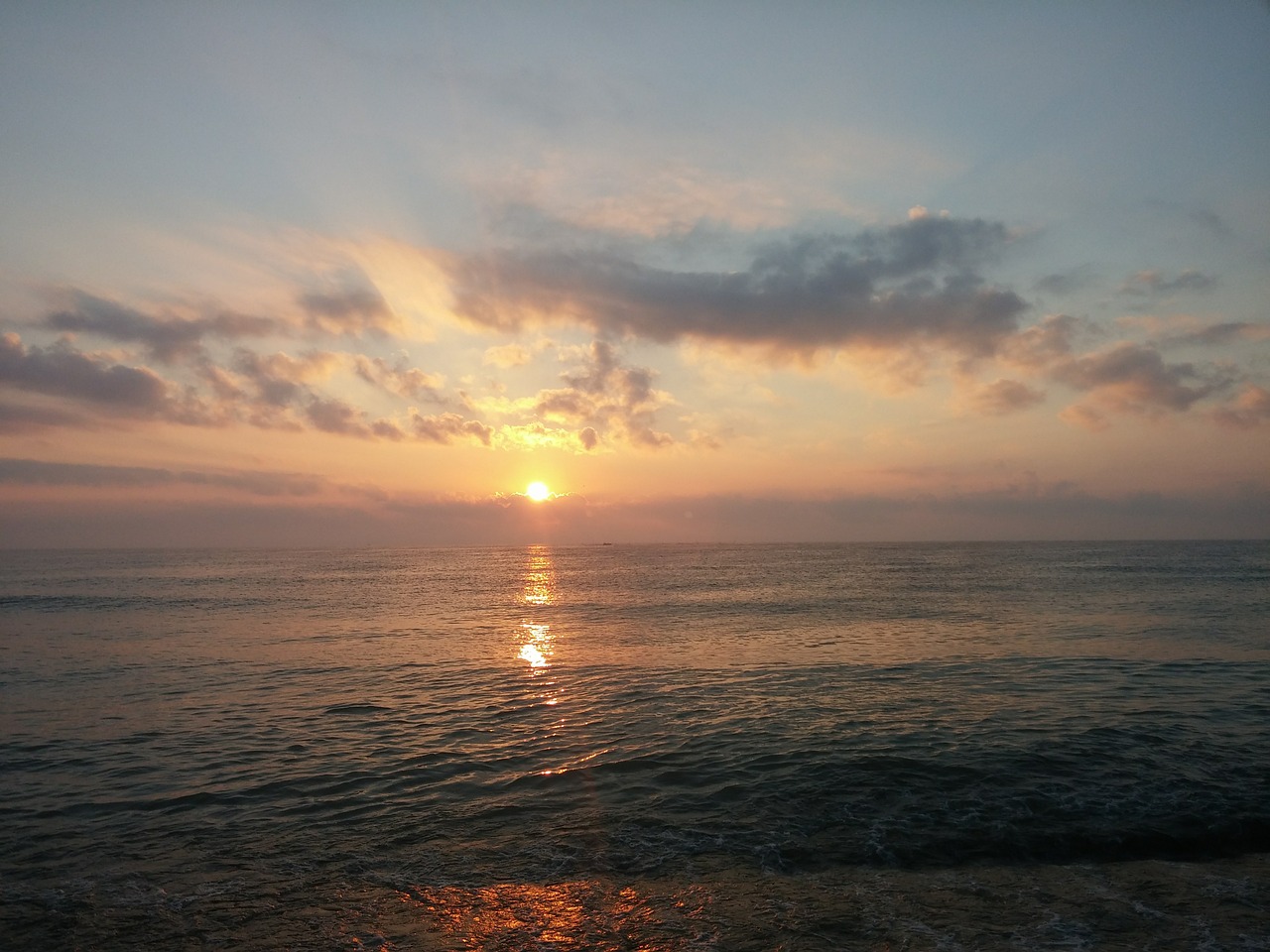 black sea sun sunrise free photo