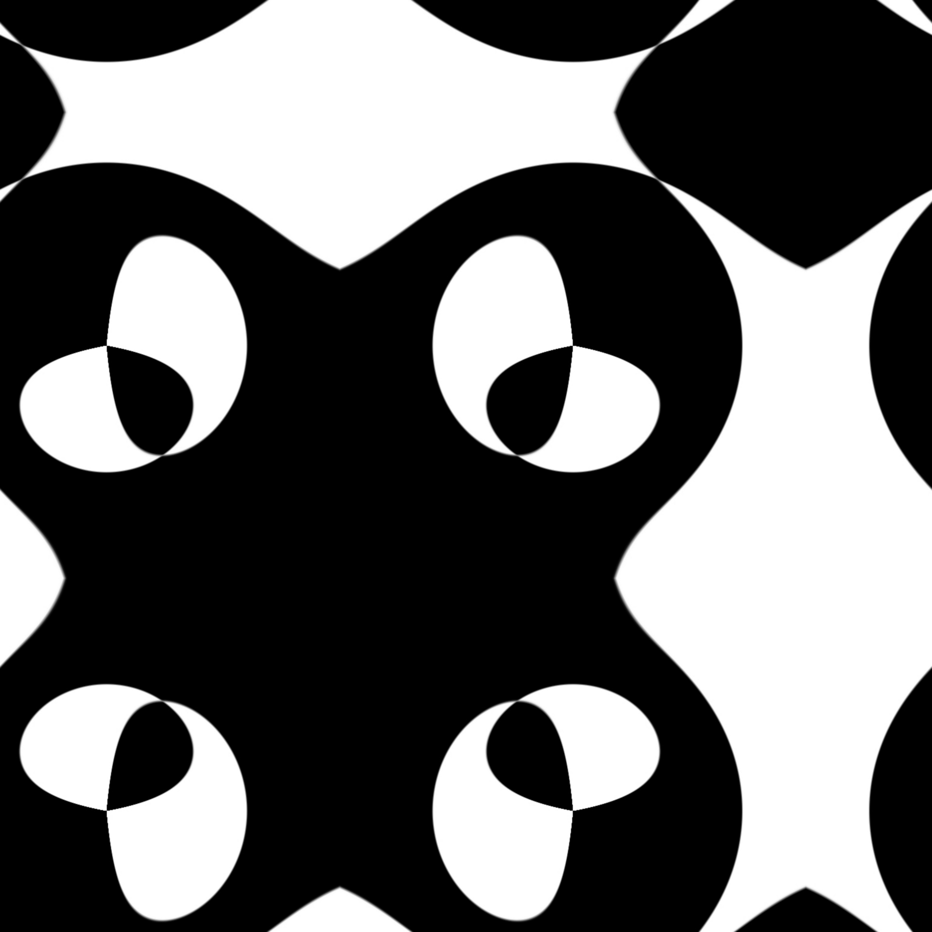 black shapes wallpaper free photo