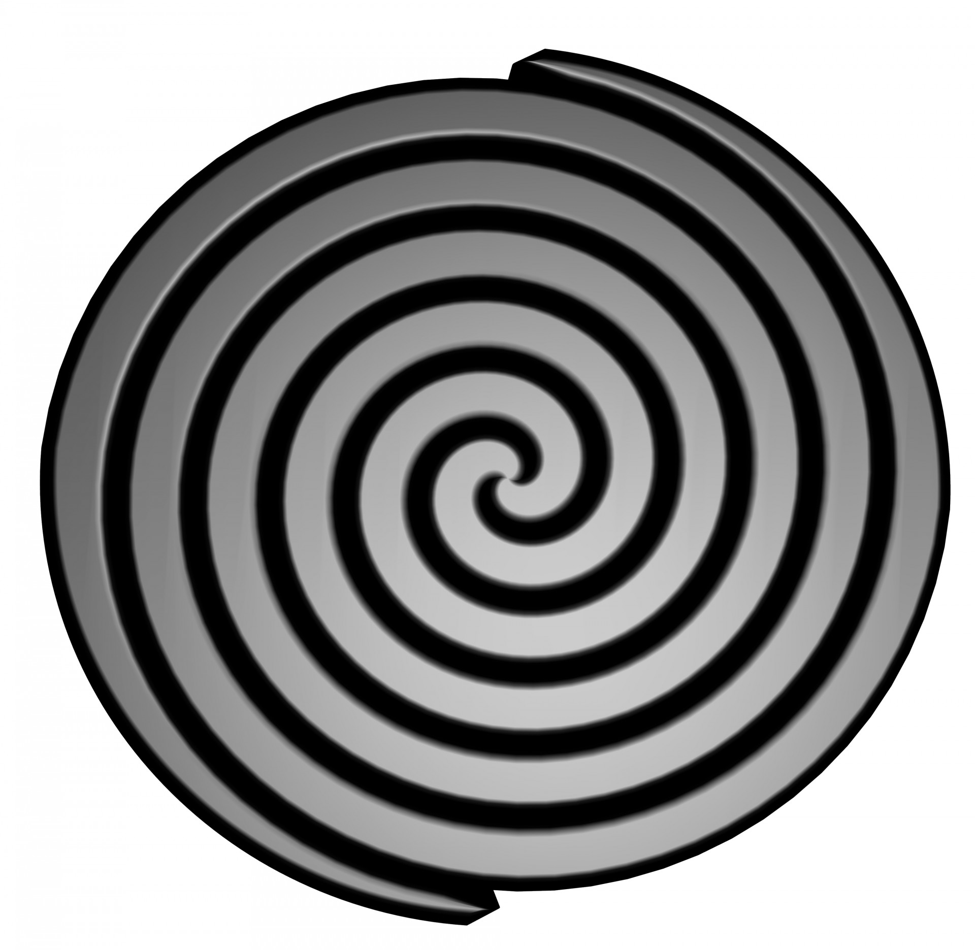 spiral black swirl free photo