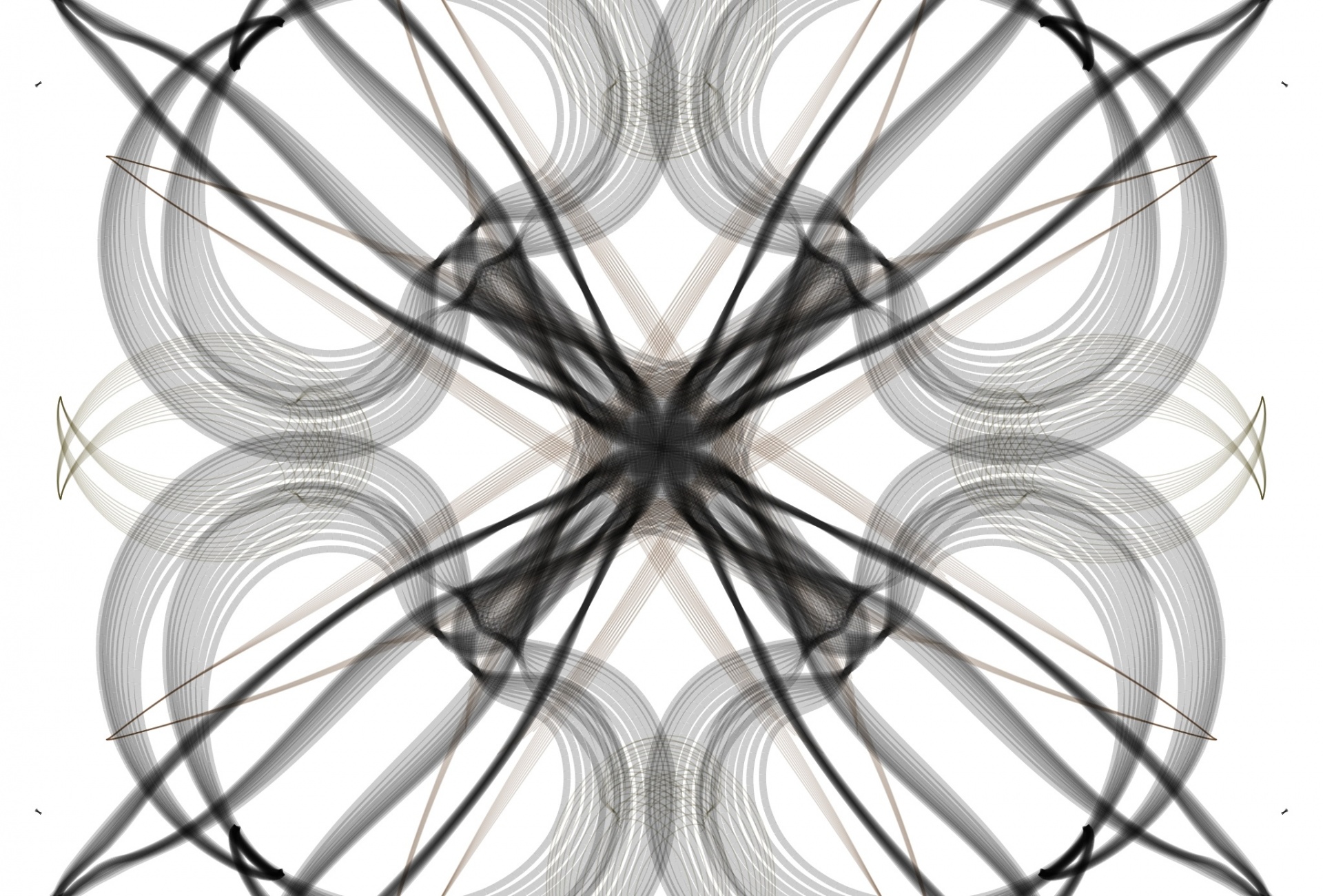 black symmetric drawing free photo