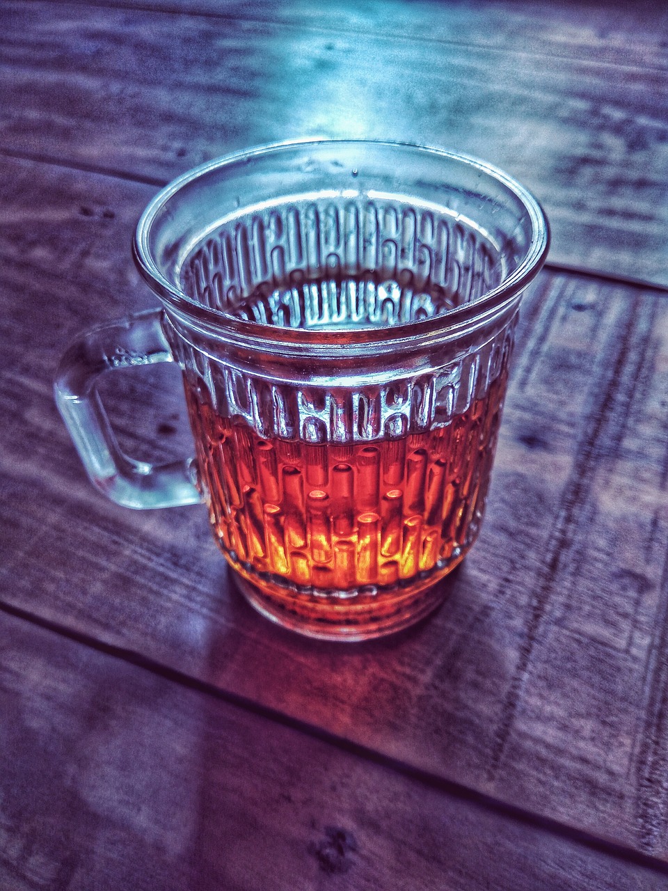 black tea glass winter free photo