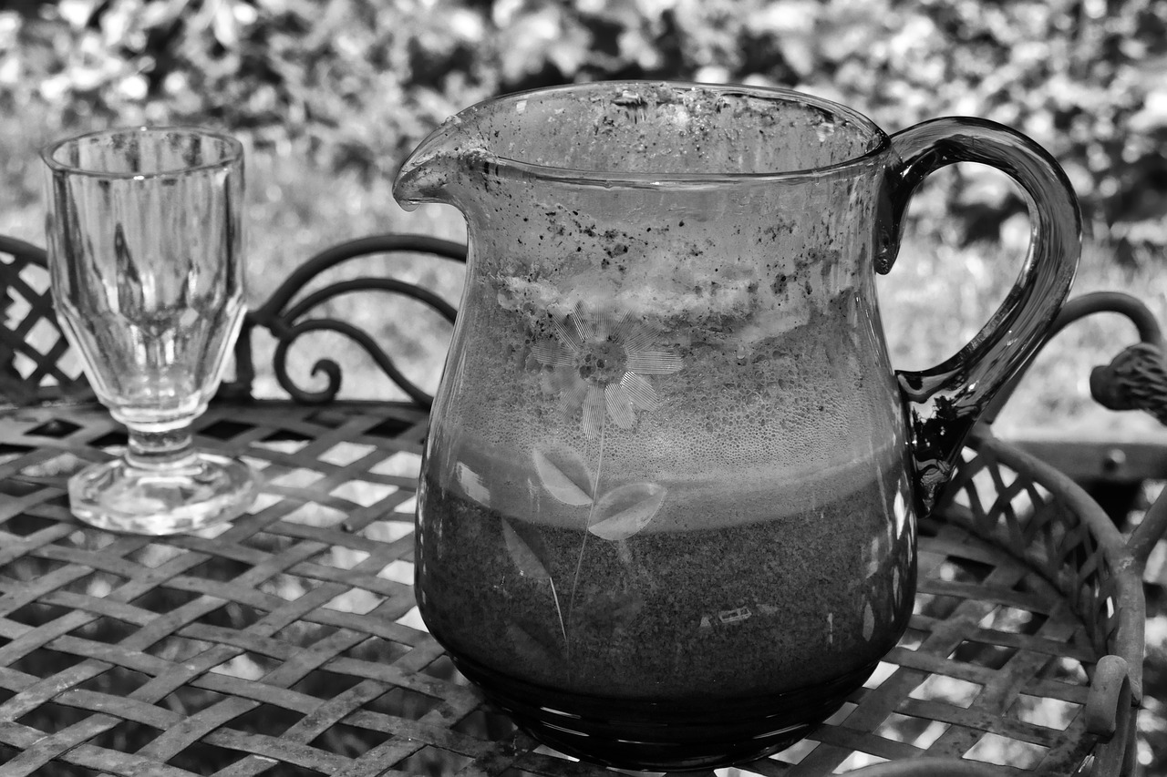 black white krug drink free photo