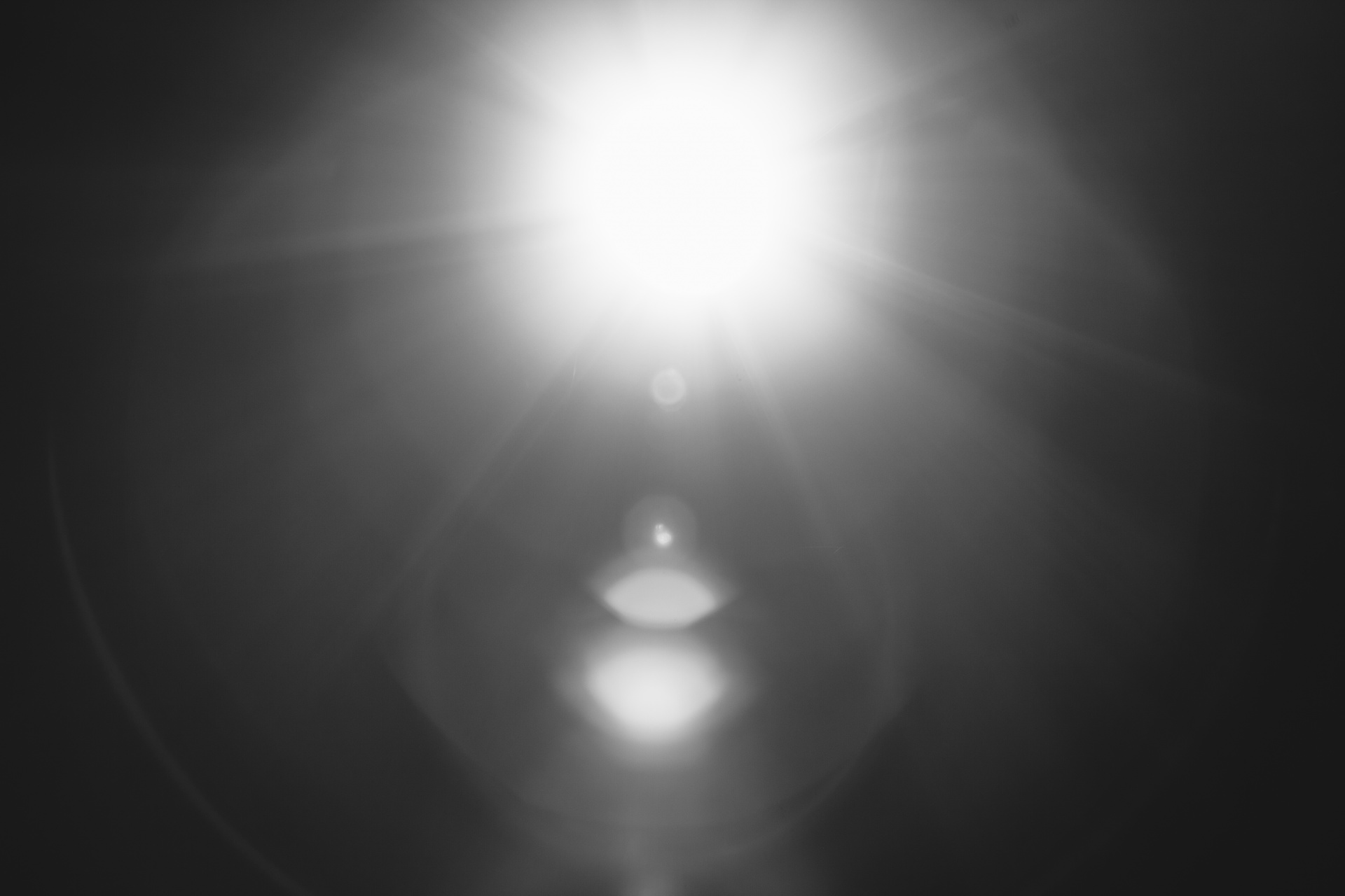 Download free photo of Black white,light,lens flare,darkness