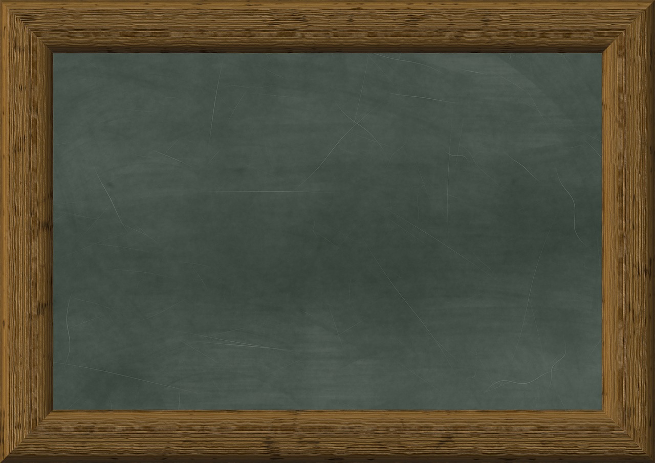 blackboard chalkboard education free photo