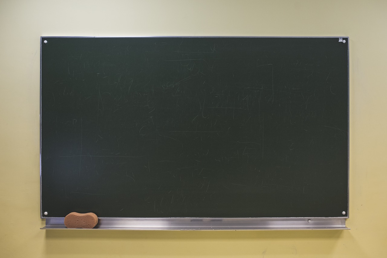 blackboard chalkboard school free photo