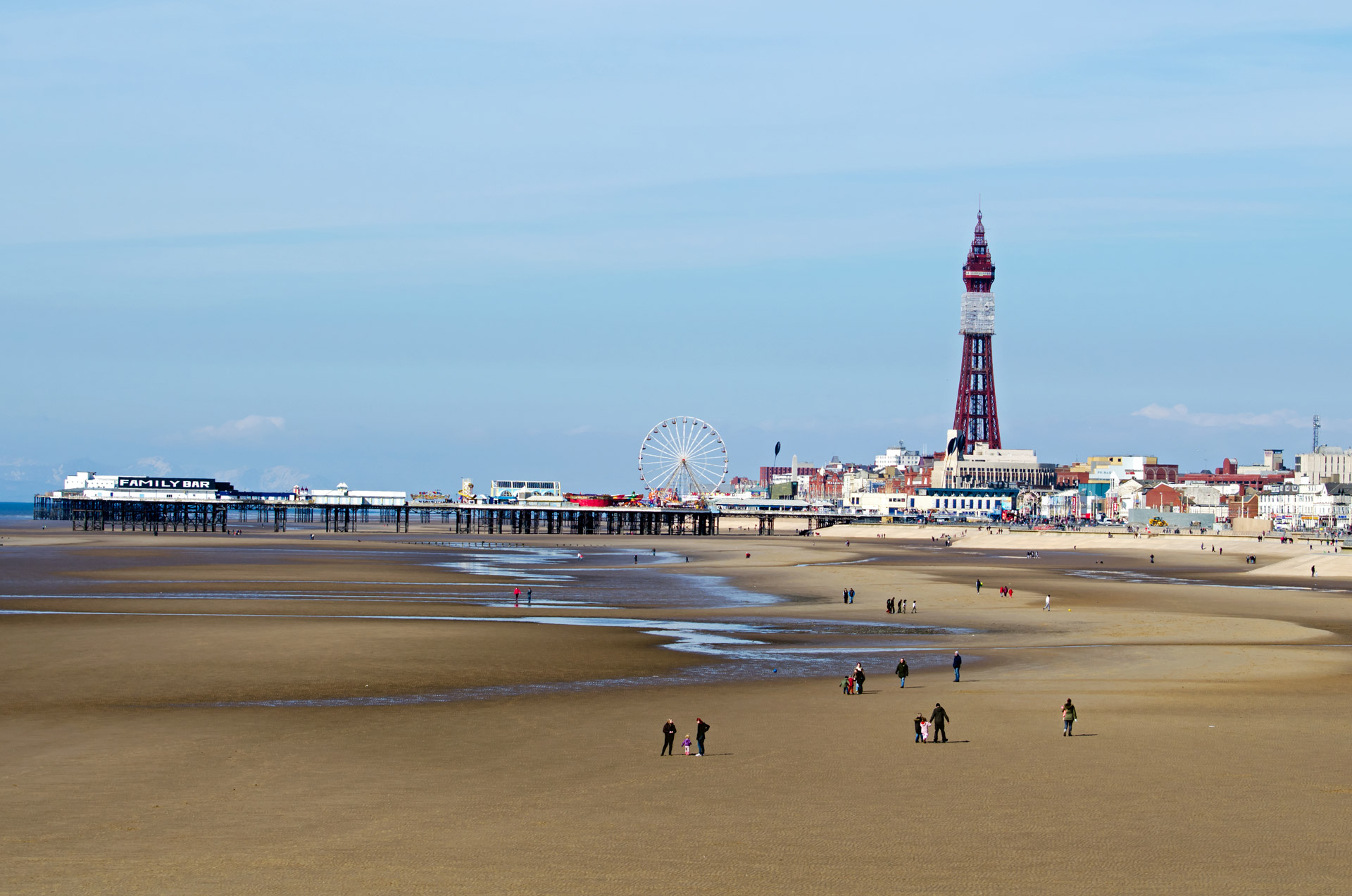 blackpool tower attraction free photo