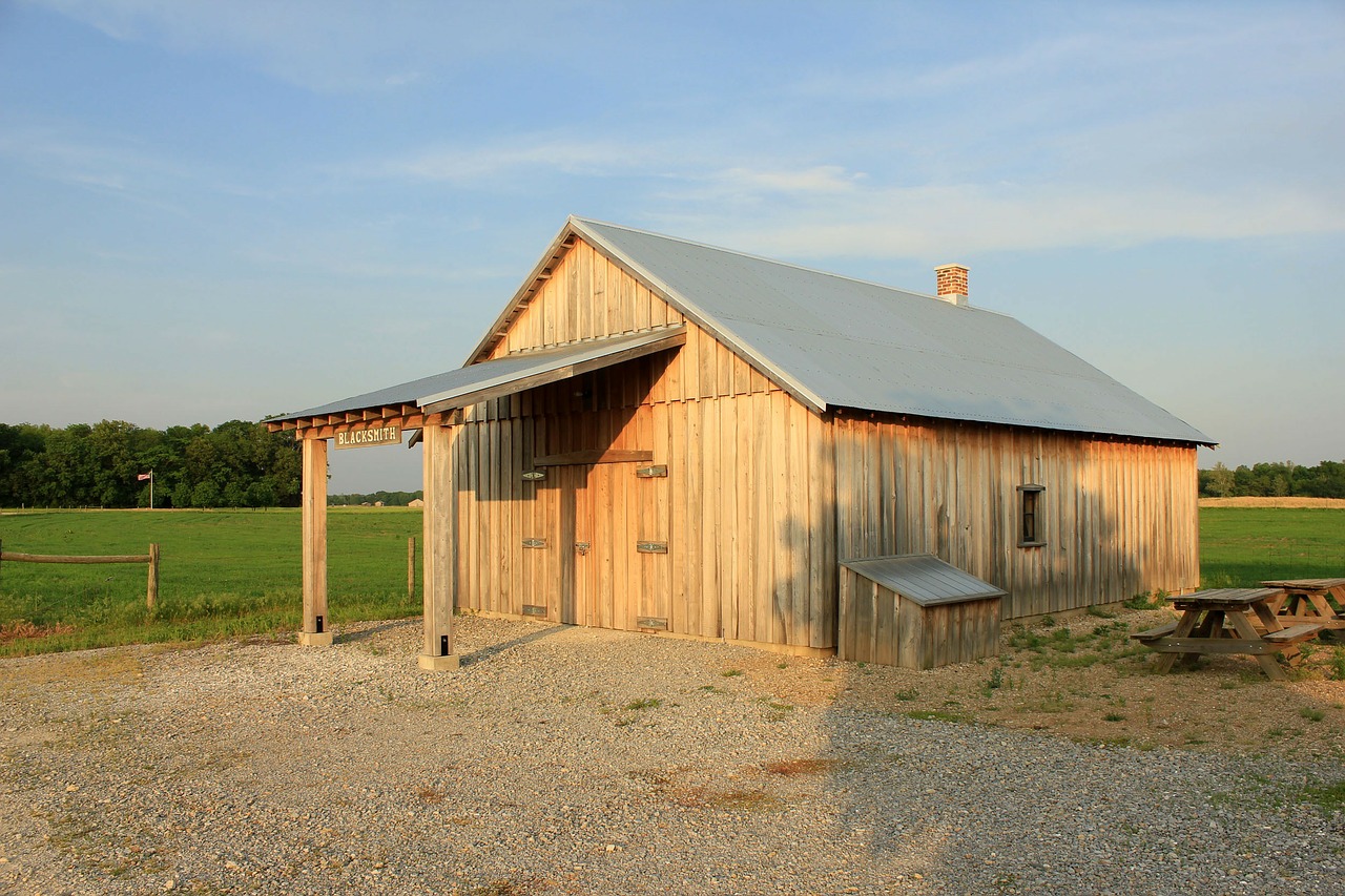 Blacksmith Barn House Shack Usa Free Photo From Needpix Com