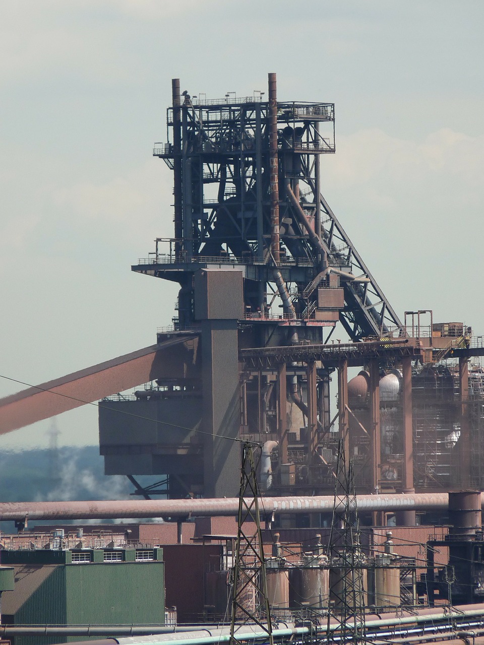 blast furnace industry duisburg free photo