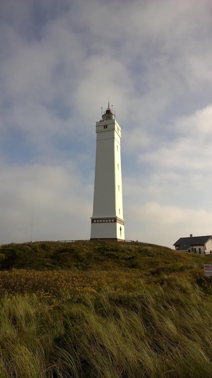 blavand lighthouse denmark free photo