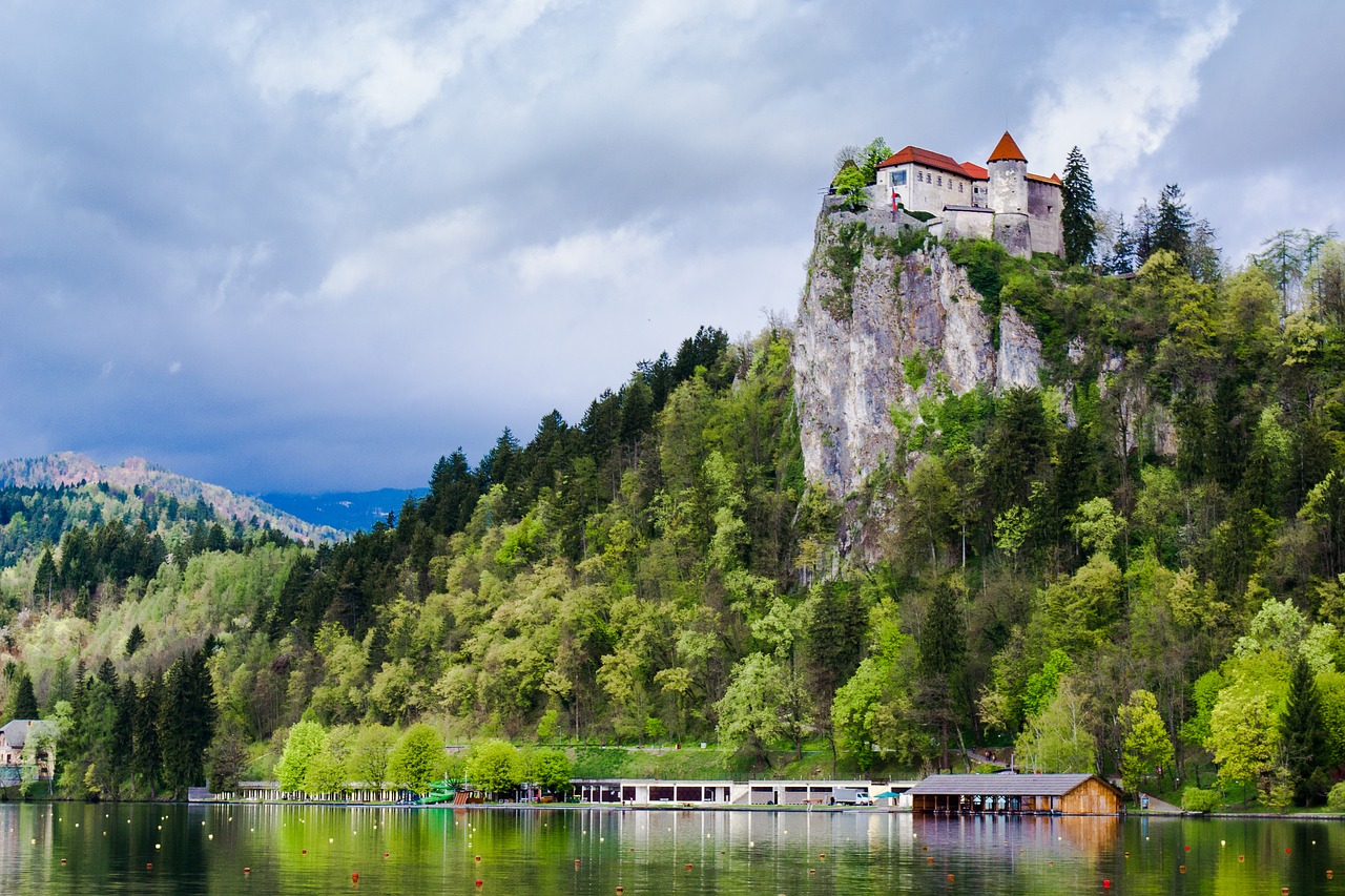 bled lake castle free photo