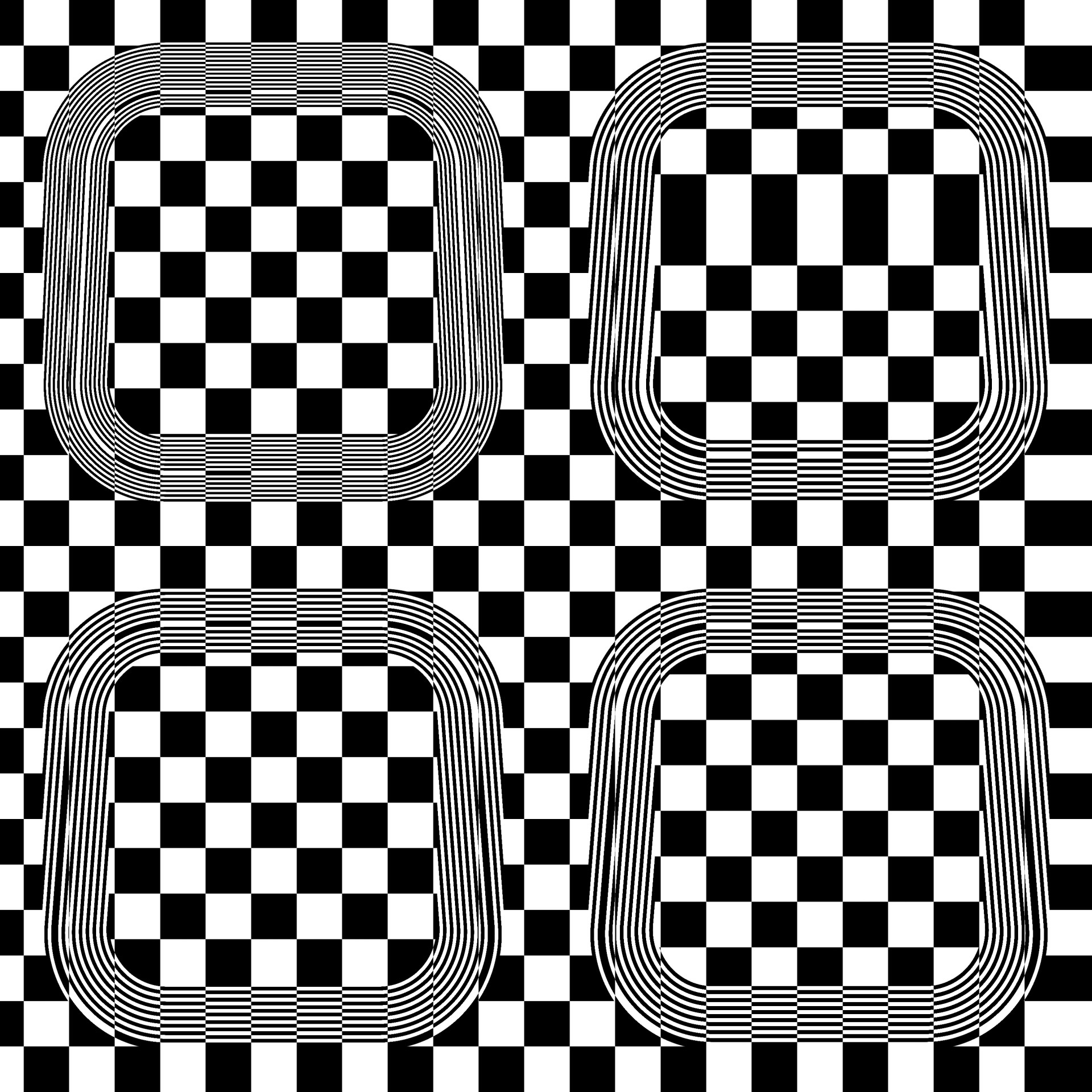 block shift illusion free photo