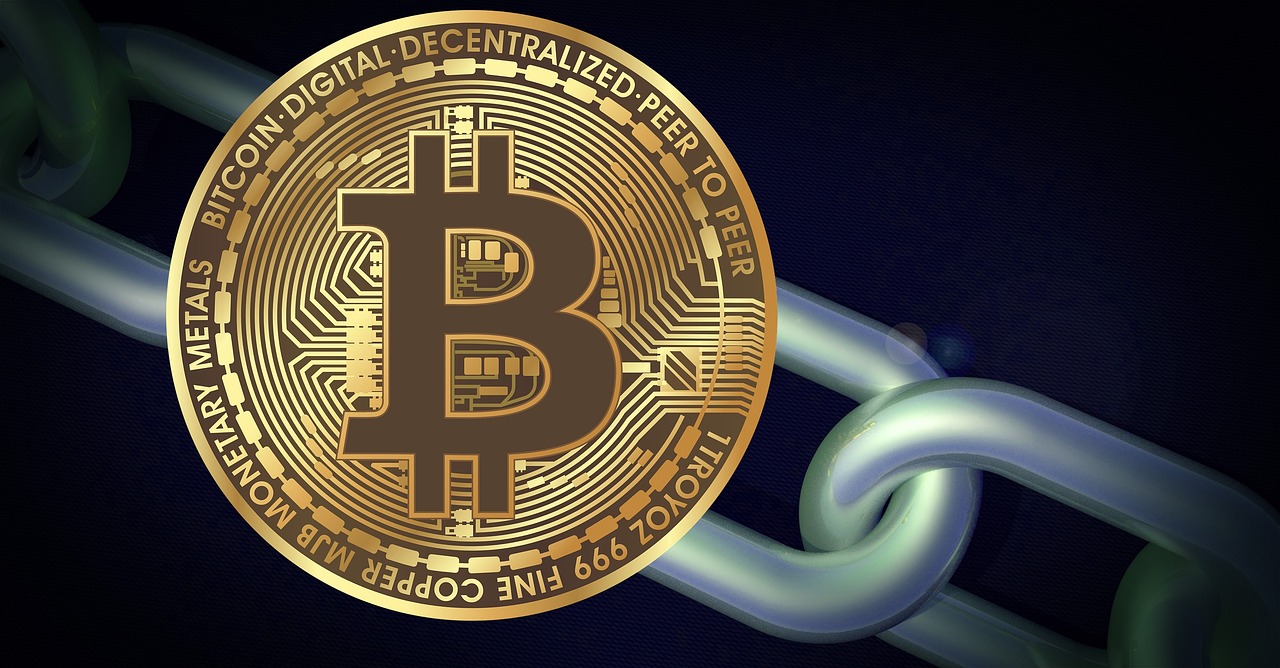 blockchain bitcoin currency free photo