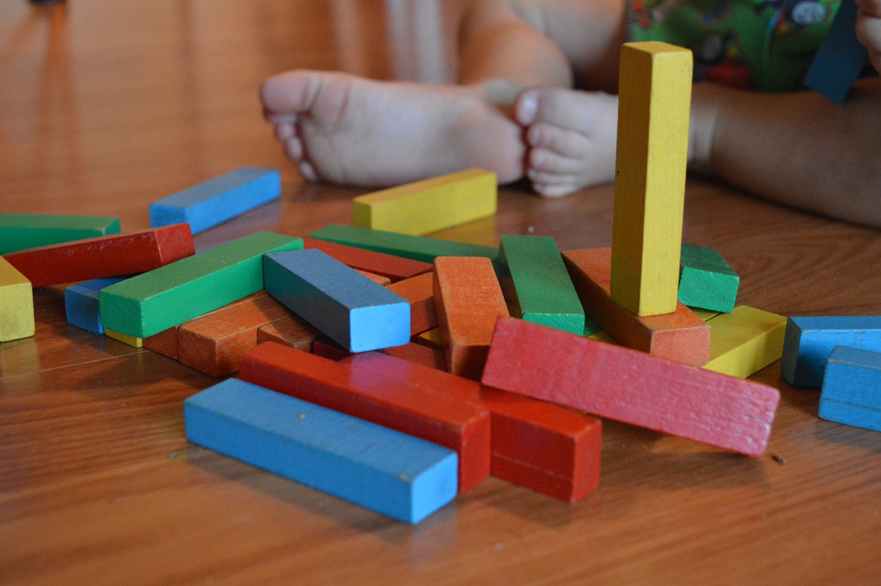 blocks child toy free photo