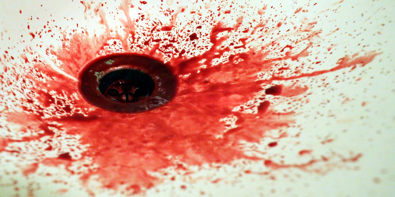 blood spatter the stain free photo