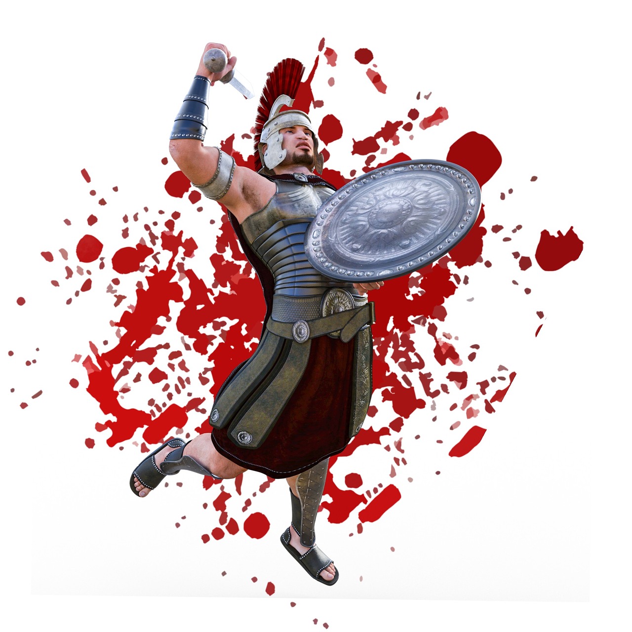 blood gladiators rome free photo