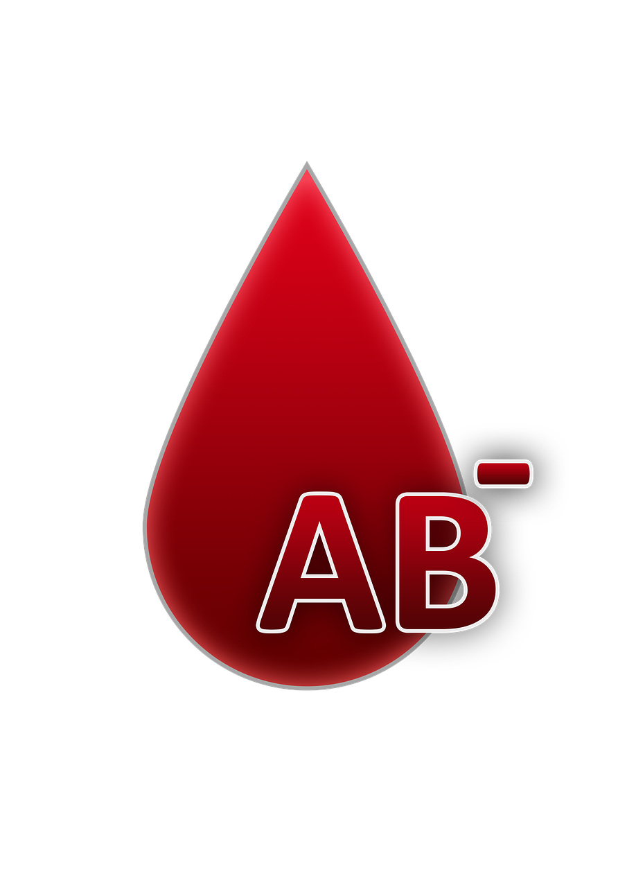 blood group ab rh factor negative free photo