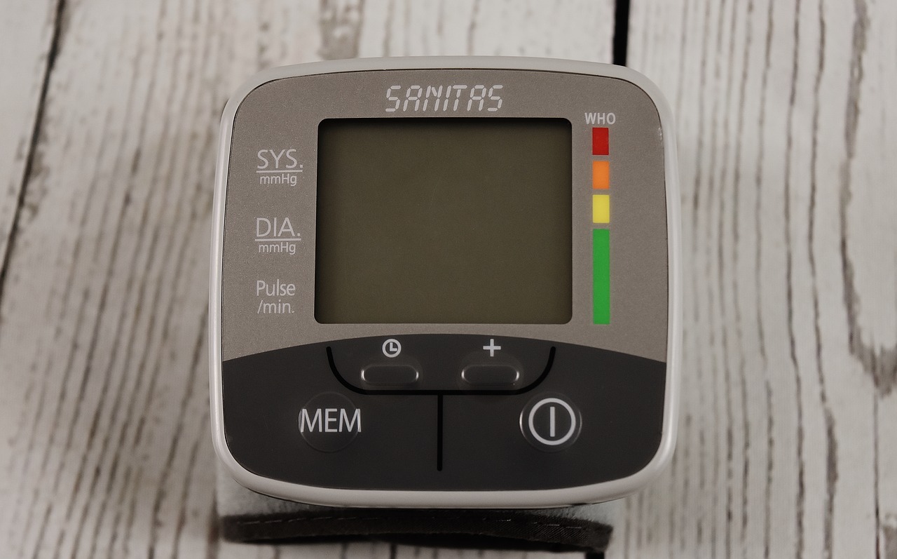blood pressure monitor measure bless you free photo