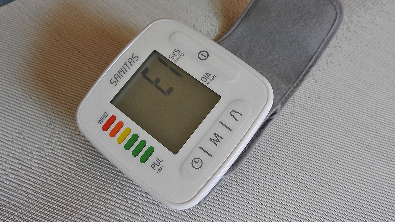 blood pressure monitor bless you heart rate free photo