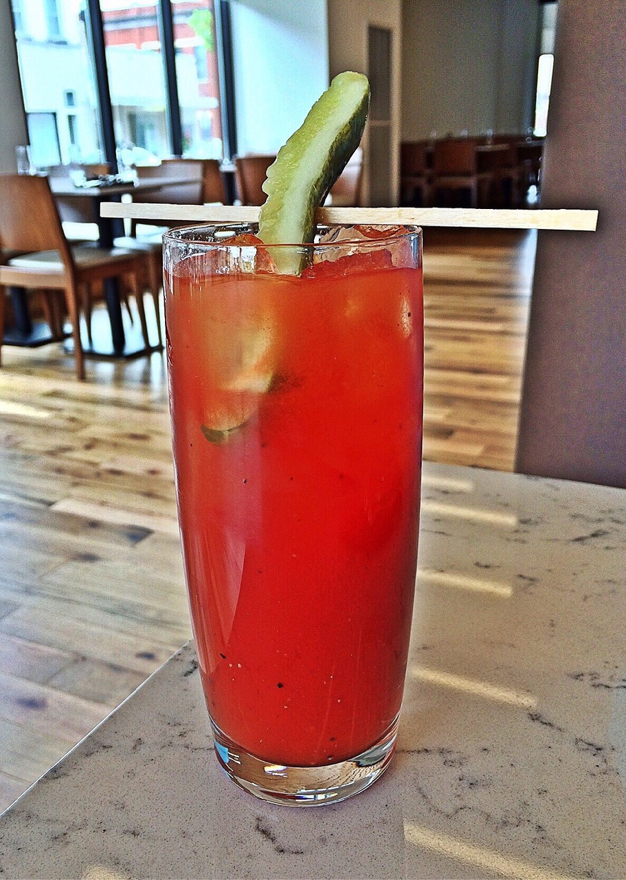 bloody mary beverage drink free photo